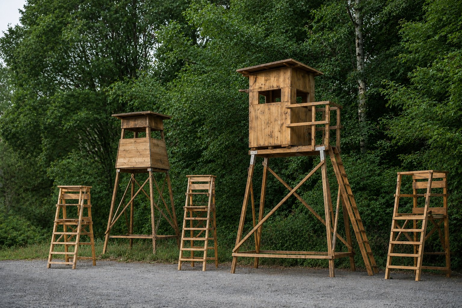 Hochsitz im Wald